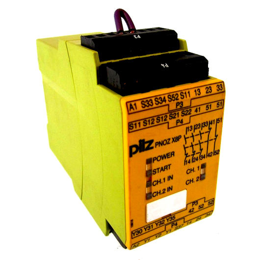 777764 New PILZ PNOZ X8P 110VAC 3n/o 2n/c 2so
